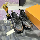 Women's Archlight 2.0 Sneakers in Black Calfskin and Technical Fabric| 1ABHZB