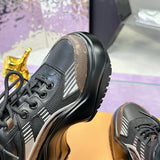 Women's Archlight 2.0 Sneakers in Black Calfskin and Technical Fabric| 1ABHZB