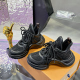 Women's Archlight Sneakers Black Monogram Rhinestone Edition| 1AICTP