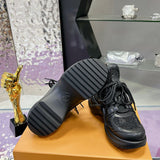 Women's Archlight Sneakers Black Monogram Rhinestone Edition| 1AICTP