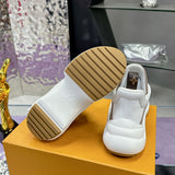 Archlight Sneakers in White Calfskin, Monogram Canvas, or Perforated Leather| 1AB318