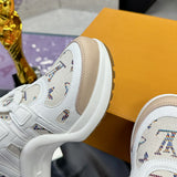 Women's Archlight Sneakers in Dune Beige Smooth Calfskin |1AC27I