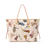 2026 Monogram Canvas Neverfull GM Handbag in a blend of linen and coated canvas M29449