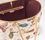 2026 Monogram Canvas Neverfull GM Handbag in a blend of linen and coated canvas M29449