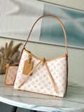 2026 CarryAll MM (Medium) Handbag in Linen Monogram Origine Lin Coated Canvas M27948