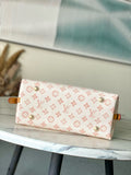 2026 CarryAll MM (Medium) Handbag in Linen Monogram Origine Lin Coated Canvas M27948