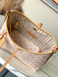 2026 CarryAll MM (Medium) Handbag in Linen Monogram Origine Lin Coated Canvas M27948