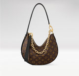 2026 Cookie BB Handbag in Brown Monogram-Printed Canvas M15056