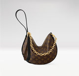 2026 Cookie BB Handbag in Brown Monogram-Printed Canvas M15056