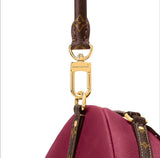 2026 xpress MM Handbag in Carmin Red Premium Calfskin M27689