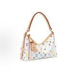 2026 White-Coated Canvas Collaboration Shoulder Bag M27578