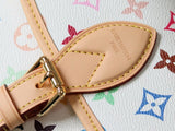 2026 Collaboration White Monogram Canvas Handbag M27866
