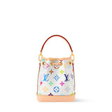 2026 Nano Noé Handbag in Monogram Multicolore Coated Canvas M27493