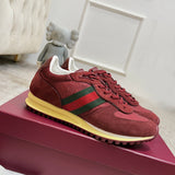 Women’s Re-Motion Sneakers (GG Nylon and Suede, Ancora Red) |832918 AAEZM 6144