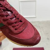 Women’s Re-Motion Sneakers (GG Nylon and Suede, Ancora Red) |832918 AAEZM 6144
