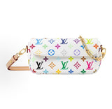 2026 Monogram Multicolore Chain Bag in White Canvas M27492