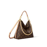 2026 Multipass Handbag Dark Brown Monogram-Coated Canvas M27825