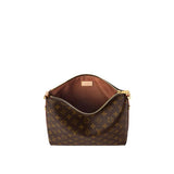 2026 Multipass Handbag Dark Brown Monogram-Coated Canvas M27825