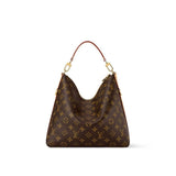 2026 Multipass Handbag Dark Brown Monogram-Coated Canvas M27825
