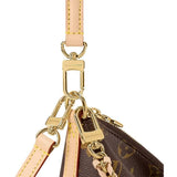 2026 Multipass Handbag Dark Brown Monogram-Coated Canvas M27825