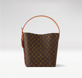2026 All In GM Monogram Canvas Brown Bucket Bag M12926