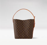 2026 All In GM Monogram Canvas Brown Bucket Bag M12926