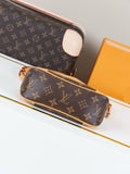 2026 Nano Boulogne Handbag in Monogram-Printed Canvas M25519