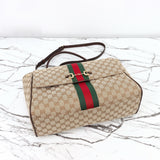 2026 Medium Tote Bag, Beige GG Canvas 875018 FAFV9 9653