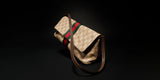 2026 Medium Brown GG-Coated Canvas Shoulder Bag 874744 FAF79 8547