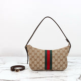 2026 Mini/Small Shoulder Crossbody Bag in Dark Brown GG Canvas 863406 FAFV9 9653