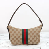 2026 Mini/Small Shoulder Crossbody Bag in Dark Brown GG Canvas 863406 FAFV9 9653
