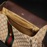2026 Medium Classic Double G Canvas Tote 875018 FAFV9 9653