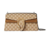 2026 Brown GG Canvas Classic Monogram Dionysus Bag 874735 FAF7S 9642
