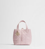 2026 Toujours Vertical Tote Bag, Small, Pink M2835OSNW_M29N