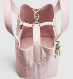 2026 Toujours Vertical Tote Bag, Small, Pink M2835OSNW_M29N