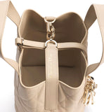 2026 Toujours  Beige-Pink Vertical Tote Bag M2835OSNW_M51U