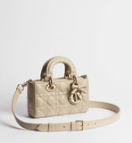 2026 Mini Lady D-Joy Trench Handbag in Fine Lambskin M0636OUQA_M73U