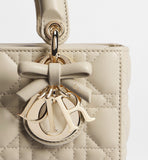 2026 Mini Lady D-Joy Trench Handbag in Fine Lambskin M0636OUQA_M73U