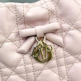 2026 Mini Bucket Bag Soupir Pink Cannage Lambskin S2611OUQA_M19N
