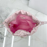 2026 Mini Bucket Bag Soupir Pink Cannage Lambskin S2611OUQA_M19N