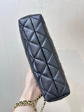 2026 Spring/Summer Collection Classic Small Tote Bag in Black Diamond-Quilted Lambskin |AS6248 B24030 94305