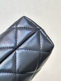 2026 Spring/Summer Collection Classic Small Tote Bag in Black Diamond-Quilted Lambskin |AS6248 B24030 94305
