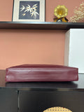 2026 Spring/Summer Collection Large Tote Bag in Deep Burgundy Fine Lambskin| AS6241 B24030 U7793
