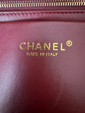 2026 Spring/Summer Collection Large Tote Bag in Deep Burgundy Fine Lambskin| AS6241 B24030 U7793