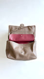 2026 Spring/Summer Collection Oversized Flap Bag in Light Brown Grained Calfskin| AS6233-B24008-U8391