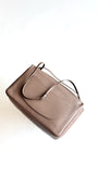2026 Spring/Summer Collection Oversized Flap Bag in Light Brown Grained Calfskin| AS6233-B24008-U8391