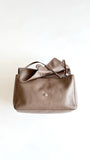 2026 Spring/Summer Collection Oversized Flap Bag in Light Brown Grained Calfskin| AS6233-B24008-U8391