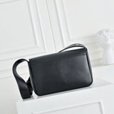 2026 Black Lambskin Messenger Bag AS6222-B24367-94305