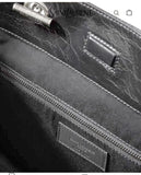2026 Niki Tote Bag in Black Vintage-Finished Crinkled Calfskin 8711510EN041000