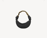 2026 Amalia Black Mini Lambskin Hobo Bag 862558AACX71000